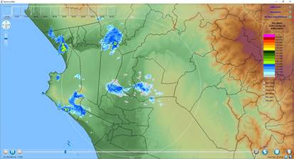 first rain observations