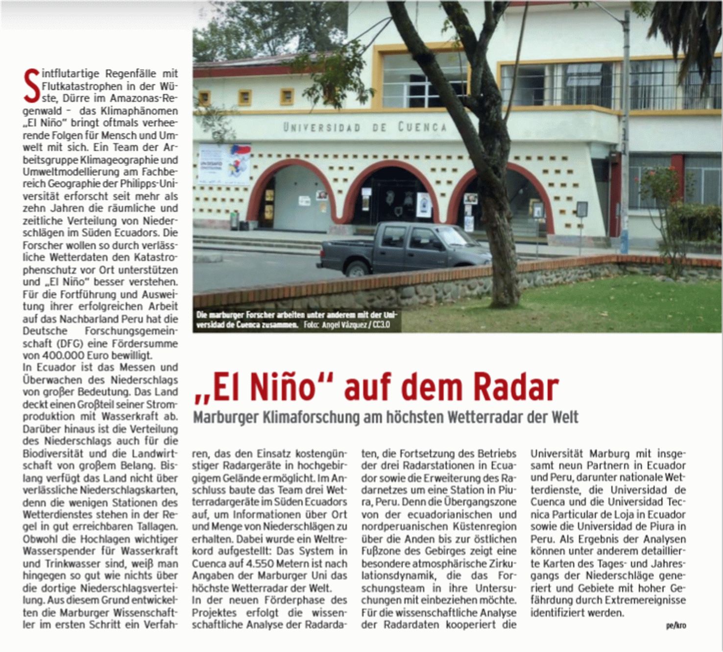 Article Marburger Express