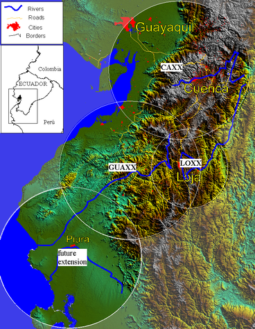 schematic map of RNP